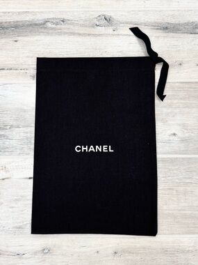 Chanel MEDIUM Black Dust Bag #102